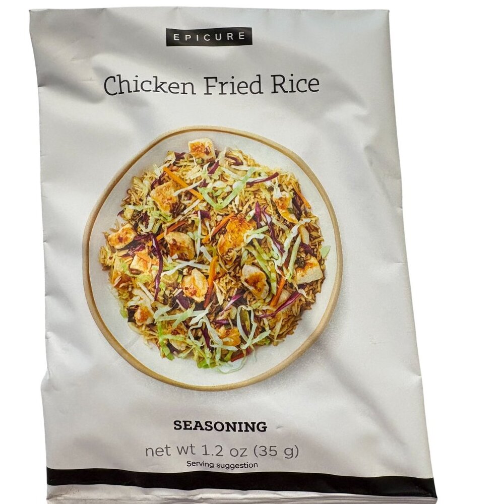 Epicure Chicken Fried Rice Seasoning 1.2 Oz 35g Gluten-Free Non-GMO All-Natural